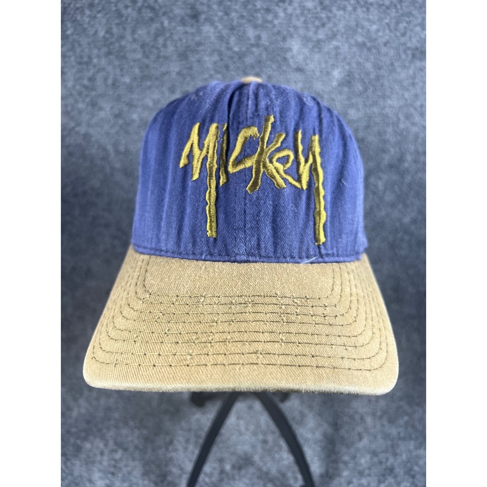 Vintage Goofy's Hat Co. Hat Cap Snap Back One Size Blue Mens Mickey Mouse‎ 90s